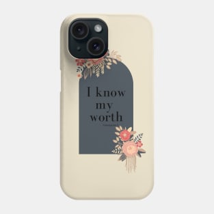 Enneagram 2 Self Care Affirmation Quote Phone Case