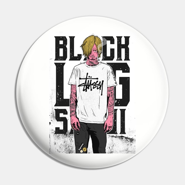 SANJI WHITE ONE PIECE Pin by justblackdesign