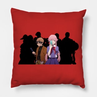 Yuki, Yuno, and the Diary Holders Pillow