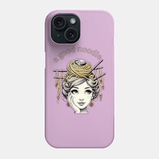 A good noodle young girl version Phone Case