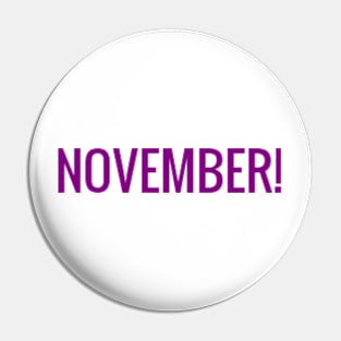 November! Pin