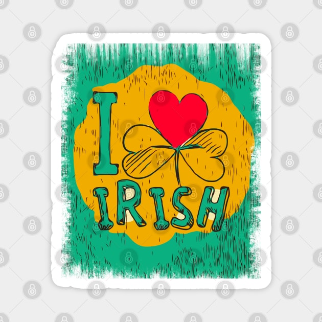 Irish love Magnet by FasBytes