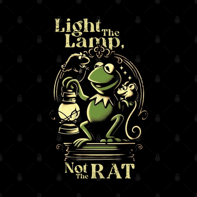 Light The Lamp, Not The Rat // Kermit fanart by Trendsdk