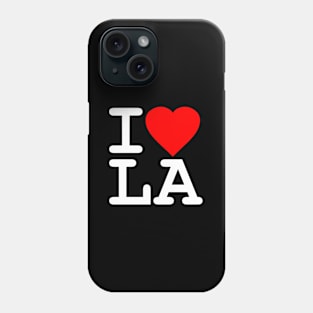 I Love La Los Angeles Phone Case