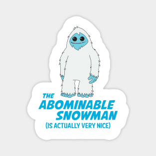 The Abominable Snowman Magnet