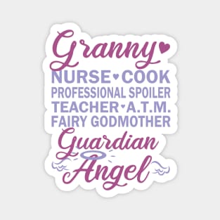 Granny Nurse Cook Spoiler Teacher ATM Fairy Angel Magnet