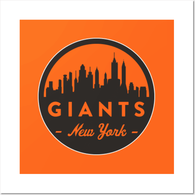 Vintage NY Giants Baseball Retro Logo Clean Version T-Shirt