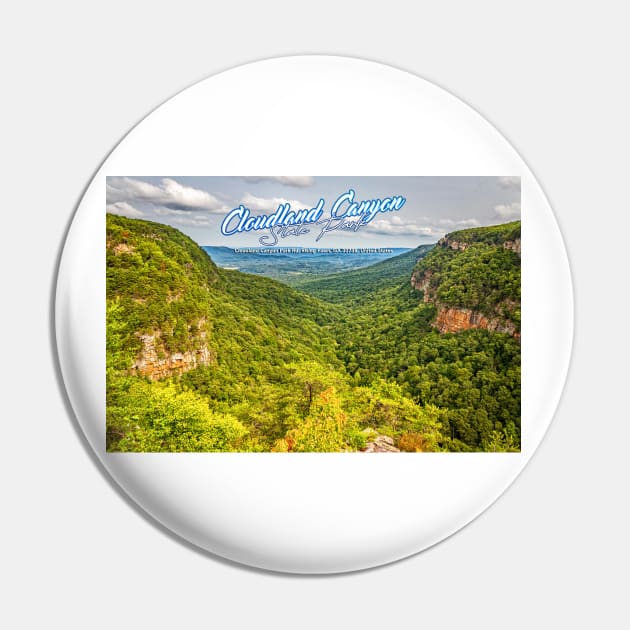 Cloudland Canyon State Park Pin by Gestalt Imagery