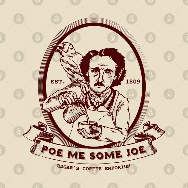 Poe Me Some Joe by Slothfox