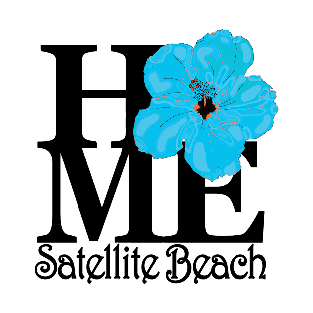 HOME Satellite Beach Blue Hibiscus by SatelliteBeach