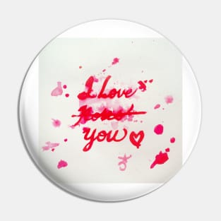 I love roses, I mean, I love you! Pin