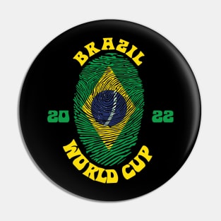 Brazil World Cup 2022 Pin