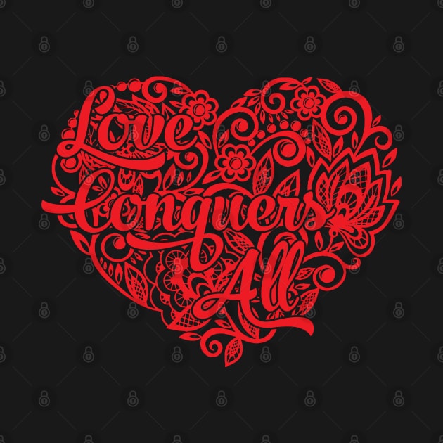 Love conquers all by Litho