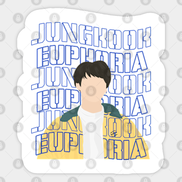 BTS Jungkook Euphoria - Bts - Sticker