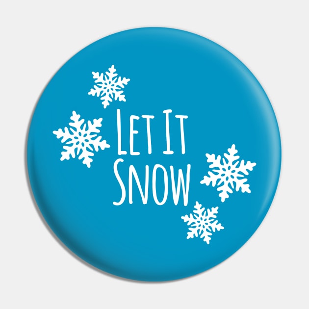 Let It Snow Pin by oddmatter