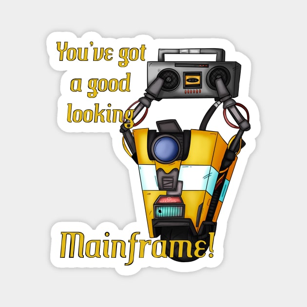 Borderlands Mainframe Magnet by CaptainShivers