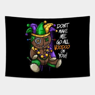 Voodoo MArdi Gras Tapestry