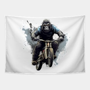 monkey bmx Tapestry