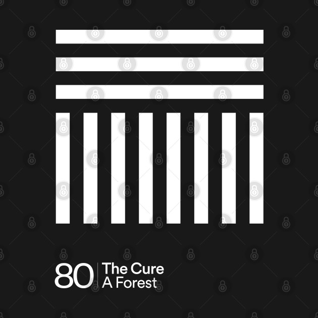 Discover The Cure — A Forest - The Cure - T-Shirt