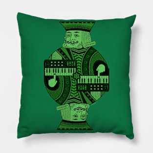 Funny Synthesizer Musician Pillow