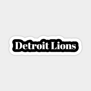 Detroit Lions Magnet