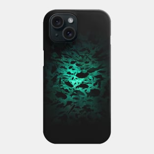 Ocean Fish Swimming in The Deep Blue Phone Case