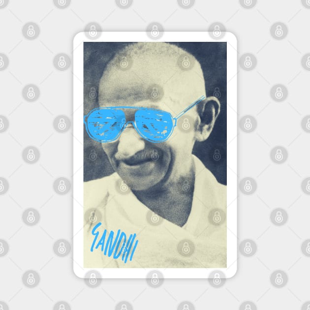 GANDHI Magnet by PHILOSOPHY SWAGS