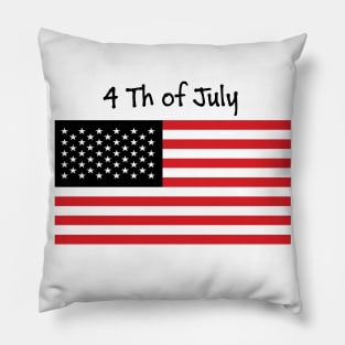 4th of july USA Pillow
