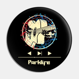 Parklife on Guitar Pin