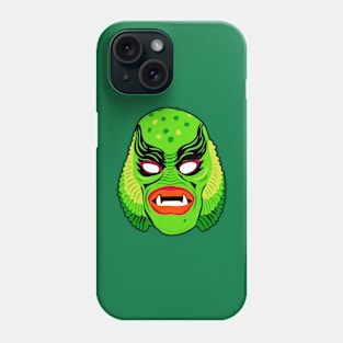 Vintage Black Lagoon Mask Phone Case