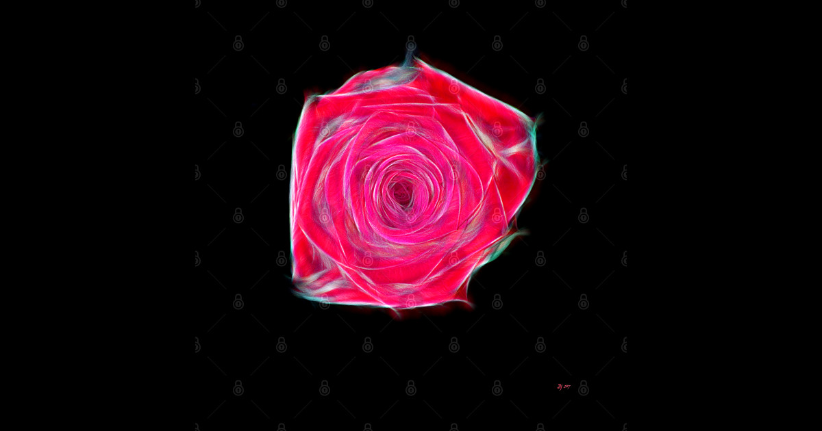 Red Rose - Red Rose - Sticker | TeePublic