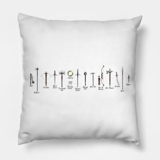 Medieval Weapons - mug Pillow