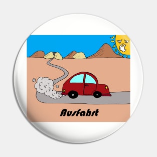 Ausfahrt Pin