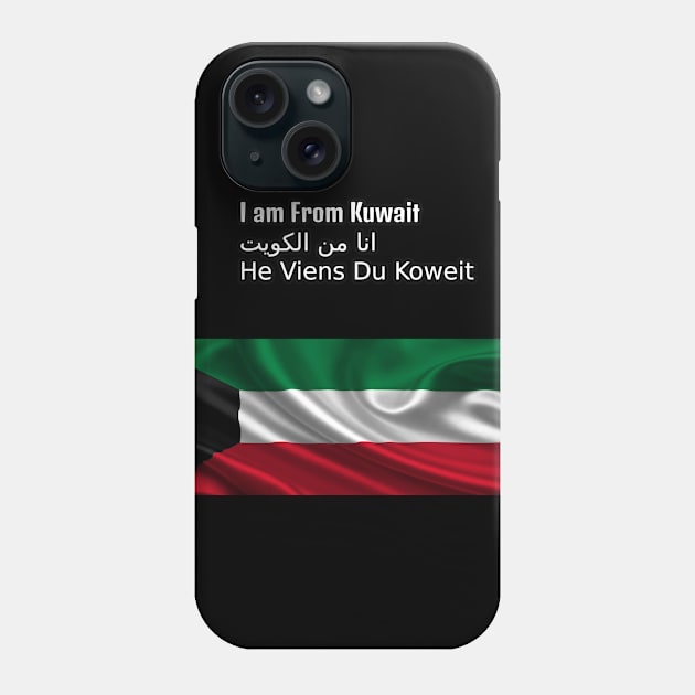 I am From Kuwait Phone Case by HR