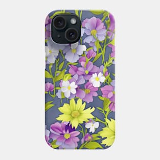 Floral pattern background Phone Case