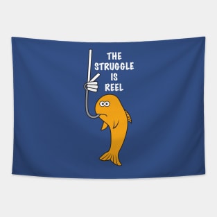 The Struggle is Real Reel Tapestry