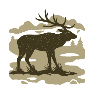 Elk In Nature T-Shirt