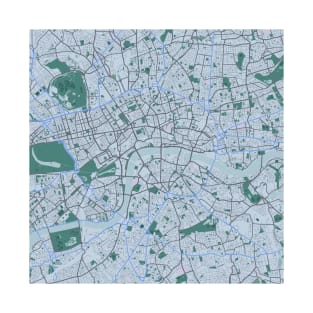 London City Map | Map of London City T-Shirt