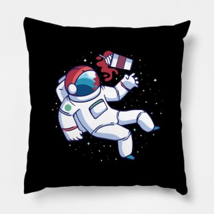 Astronaut frappucino Pillow