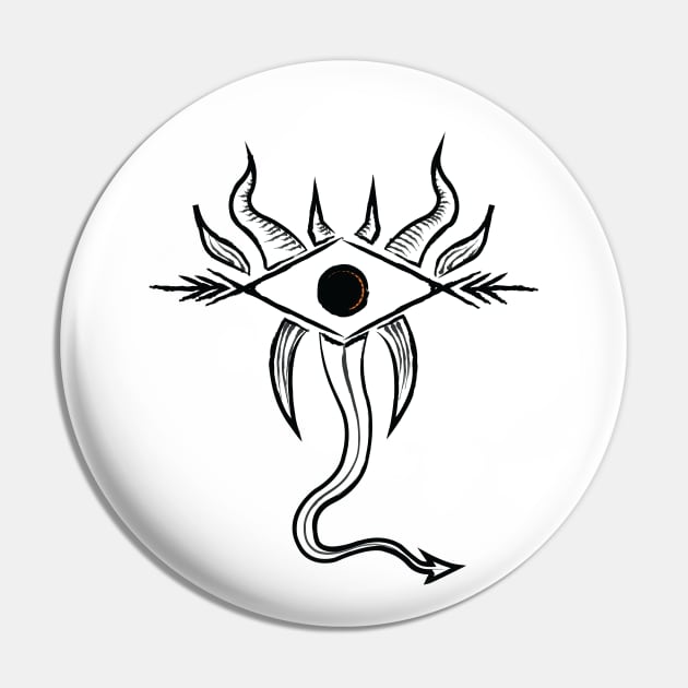 An occult eye Pin by HurdyGurdy