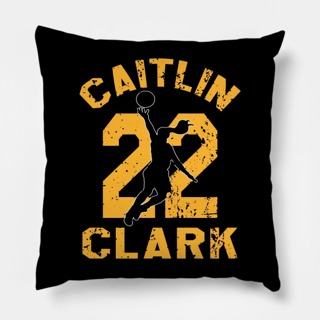 Caitlin Clark Pillow by Nolinomeg