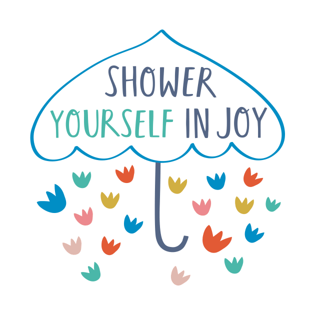Joy Shower by Rosalind Maroney Illustration