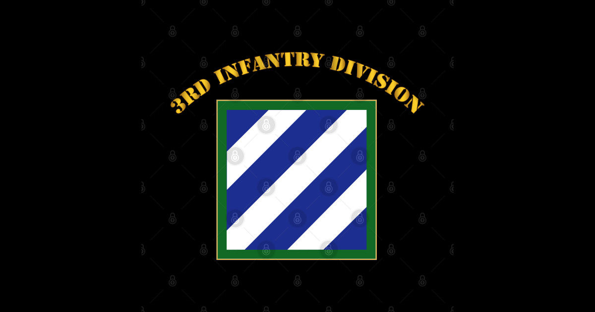 Army - 3rd Infantry Division - Army 3rd Infantry Division - Sticker ...