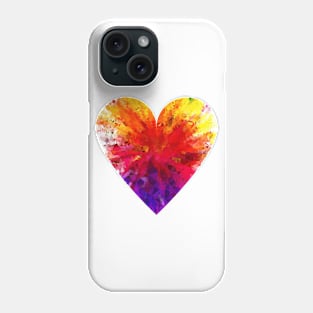 Polygonal love. Phone Case