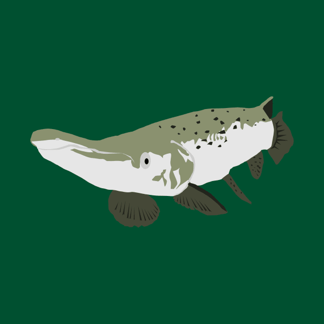 Alligator Gar by stargatedalek