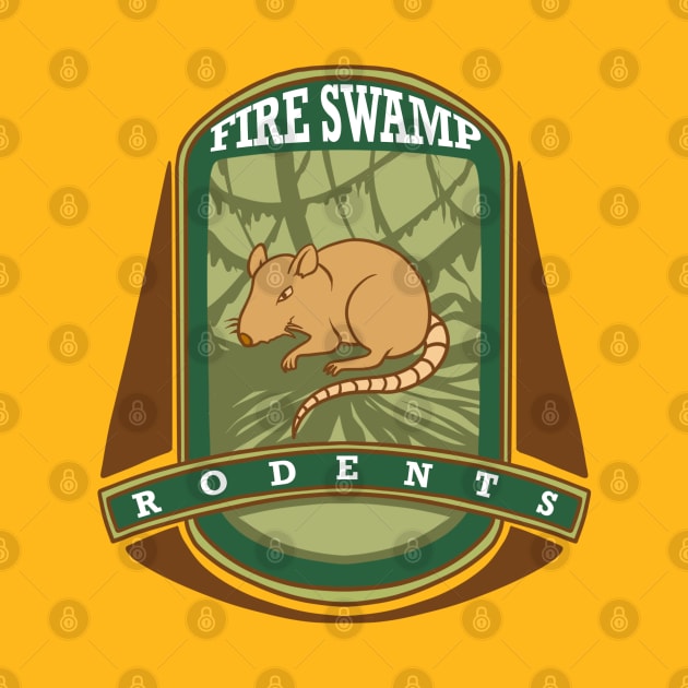 Princess Bride Fire Swamp Rodents by notajellyfan
