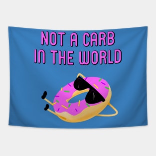 Carbs and chill Tapestry