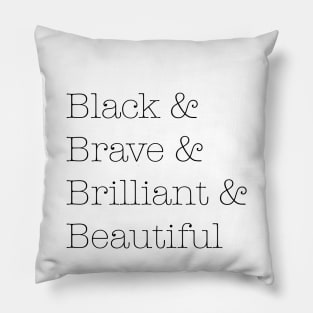 Black & Pillow
