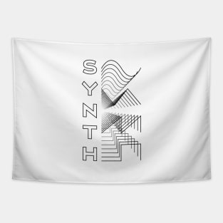 Synth Waveform Audio Analog Design Modular Gift Tapestry