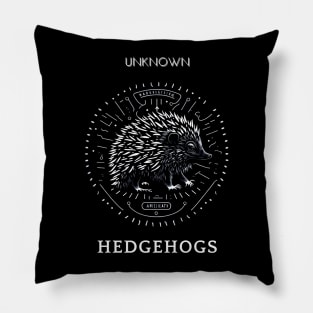 Design for exotic pet lovers - hedgehogs Pillow